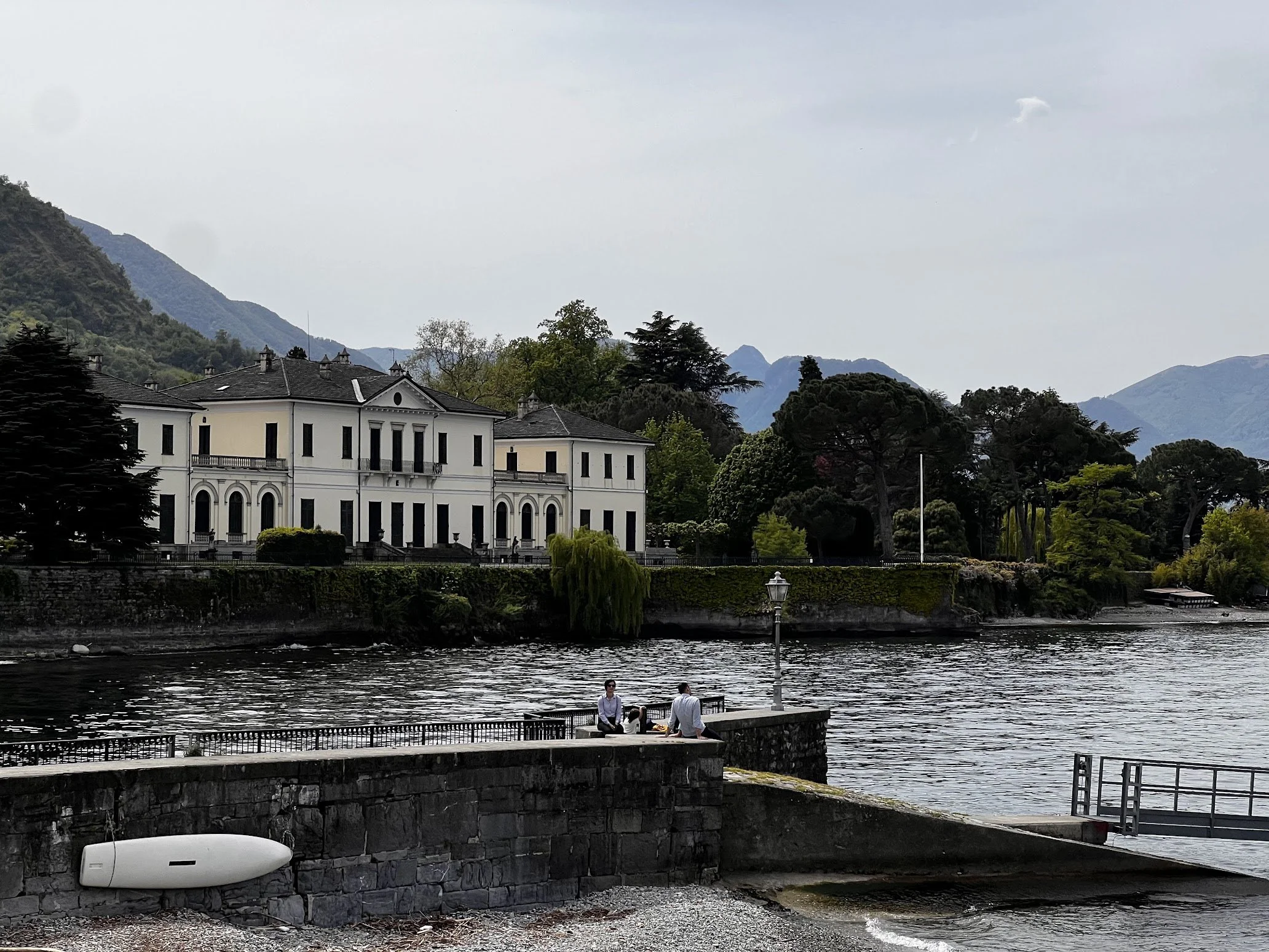 A grand lakeside villa along the Bellagio shore