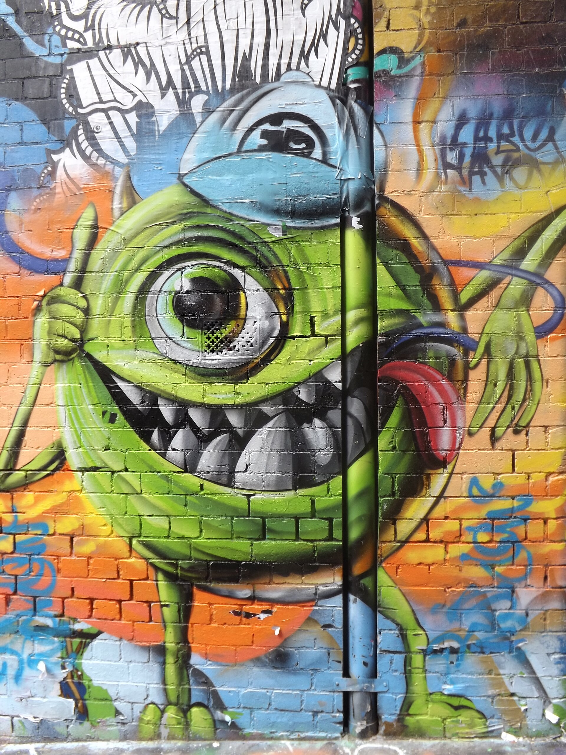 Street art in Hosier Lane, Melbourne